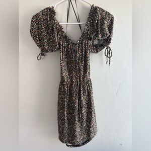 Urban outfitters mini dress floral print